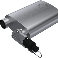 QTP 2.5 אינץ' ריתוך 304SS משתיק קול הפוך עם חותך חשמלי QTEC