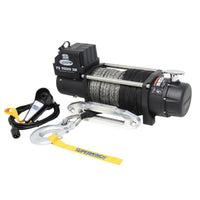 Superwinch 11500 LBS 12V DC 3/8in x 80ft חבל סינטטי Tiger Shark 11500 Winch