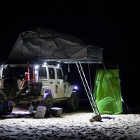 KC HiLiTES C-Series C2 LED 2 אינץ'. אזור גיבוי Flood Light 20w (סינגל) - שחור