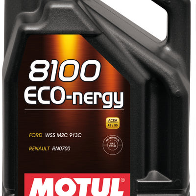 מוטול 5L שמן מנוע סינטטי 8100 5W30 ECO-NERGY - פורד 913C