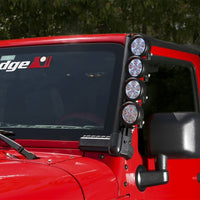 Rugged Ridge 07-18 ג'יפ רנגלר JK Elite Fast Track שמשה קדמית מתלה בר אור ללא מוט צולב