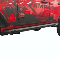 השתוללות 2018-2019 Jeep Wrangler(JL) Unlimited Sport 4-Dor Rock Rail - שחור