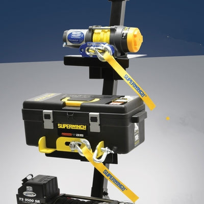 מעמד תצוגת כננת MD 3 Superwinch עם כרטיס ראש (כננות לא כלולות)