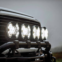 KC HiLiTES SlimLite 8 אינץ'. מגן אור LED (מגן בלבד) - שקוף