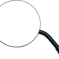 BikeMaster 4in מראה עגולה מתכווננת 10 מ