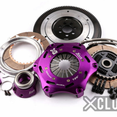 XClutch 07-17 Mitsubishi Lancer EVO X 2.0L 7.25in Clutch Twin Sprung Clutch