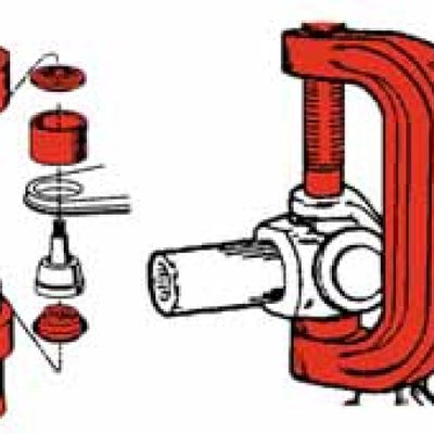 SPC Performance Ball Joint Press עם מתאמים