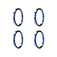 KC HiLiTES FLEX ERA LED Light Bar Bezel Kit עבור 10 אינץ'. פלחים - כחול