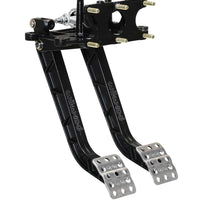דוושת Wilwood מתכווננת-Trubar כפולה - בלם / מצמד - Rev. Swing Mount - 6.25:1