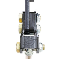 RockJock Antirock כפול גזירה קצה תושבת ערכת אורך זרוע חוץ. 1.5 אינץ' עד 1.25 אינץ' היסט קישור