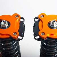 AST 02-08 Honda Accord 7th Gen CL7 FWD 5100 Comp Coilovers עם קפיצים ותליונים עליונים