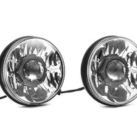 KC HiLiTES 07-18 ג'יפ JK (לא עבור רוביקון/סהרה) 7 אינץ'. Gravity LED Pro DOT פנס (Pir Pack Sys)