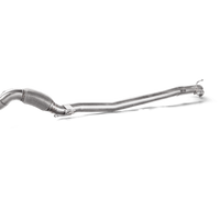 Akrapovic 2017 פולקסווגן גולף R/ 2017 Audi S3 (8V) DownPipe w/ Cat (SS)