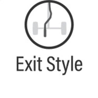 MagnaFlow 12-18 ג'יפ רנגלר 2.5 אינץ' מסדרת Overland Cat-Back