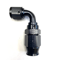 Fragola -10AN Race-Rite קצה צינור PTFE לשימוש חוזר 90 מעלות