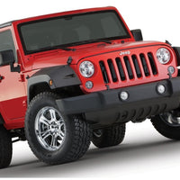 Bushwacker 07-18 Jeep Wrangler Pocket Style Flares 2pc - שחור