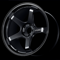 Advan GT Beyond 19x10.0 +35 5-114.3 Racing Titanium גלגל שחור