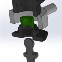 mountune 13-18 פורד פוקוס ST משודרג סט תותבי כבל הילוכים מוצק