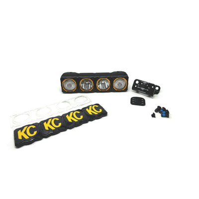 KC HiLiTES FLEX ERA LED 10 אינץ'. ערכת תוספת אור בסרגל אור (קומבו beam)