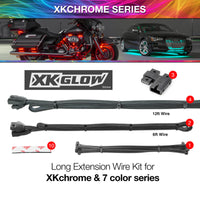 ערכת XK Glow Extension Wire עבור XKchrome וסדרות 7 צבעים לרכב