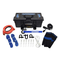 Superwinch 4000 LBS 12V DC 3/16in x 50ft חבל פלדה Winch2Go חבל פלדה