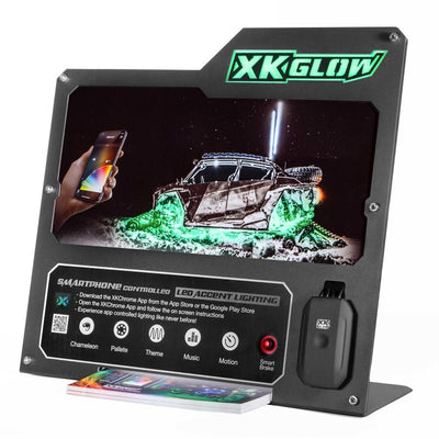 תצוגת משטח מתכת מדור שני של XK Glow (UTV)