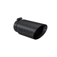MBRP Universal Tip 5 OD Dual Wall Angled 4 כניסות 12 אורך - גימור שחור