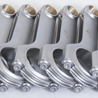 Eagle Mitsubishi 4G63 6-Bolt with 22mm Pin עבור בוכנות חדשות יותר מוטות חיבור H-Beam (סט של 4)