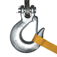 Superwinch 11500 LBS 12V DC 3/8in x 80ft חבל סינטטי Tiger Shark 11500 Winch