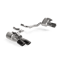 Akrapovic 2017+ Porsche Panamera (971) 4S/4 E-Hybrid 2.9TT V6 Slip-On Line (טיטניום)