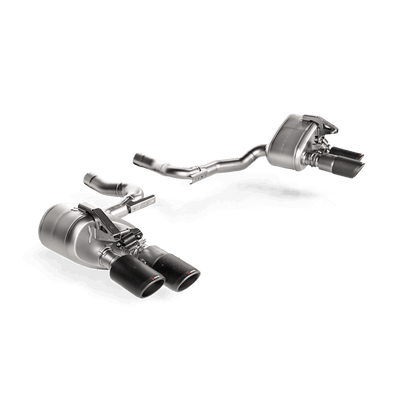 Akrapovic 2017+ Porsche Panamera (971) 4S/4 E-Hybrid 2.9TT V6 Slip-On Line (טיטניום)