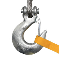 Superwinch 9500 LBS 12V DC 3/8in x 80ft חבל סינתטי Tiger Shark 9500 Winch