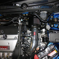 Injen אלומיניום מסנן אוויר מגן חום אוניברסלי מתאים 3.50 שחור