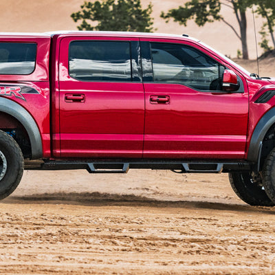 N-Fab EPYX 2019 ג'יפ רנגלר JT 4DR משאית - אורך מלא - טקסטיל שחור