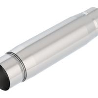 Borla Crate Muffler Resonator Option 3in Center/Center 3.5in Round x 10inch - Null Sound Center/Center