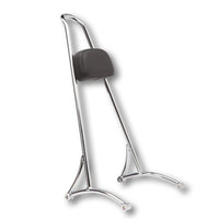 Burly Brand Tall Sissy Bar 20in - כרום