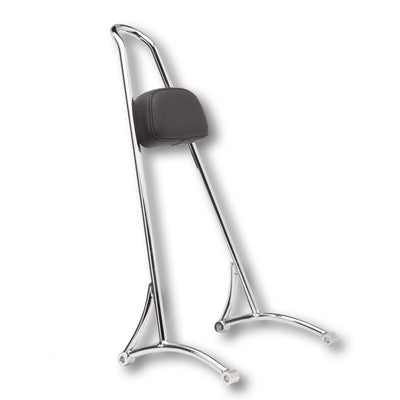 Burly Brand Tall Sissy Bar 20in - כרום