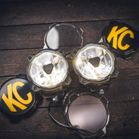 KC HiLiTES Gravity Titan LED 6 אינץ'. - אור יחיד (קרן רחבה של 40)