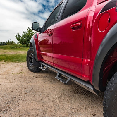 N-Fab EPYX 2018 ג'יפ רנגלר JL 4DR SUV - אורך מלא - טקסטיל שחור