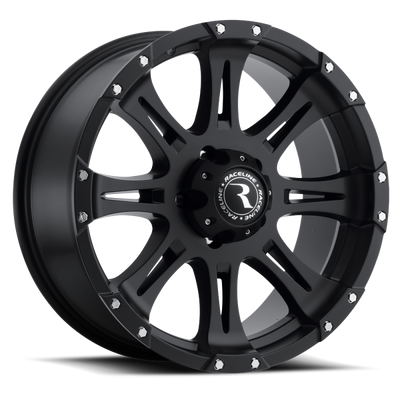 Raceline 981 Raptor 16x8in / 8x165.1 BP / 0mm Offset / 130.81mm Bore - גלגל סאטן שחור