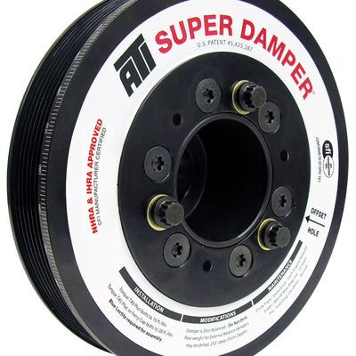 דמפר ATI - 7.48 אינץ' - אלום - 6 גרב - דודג' - 05-10 - 17 לכל OD - Non VVT 6.1L/392/426 - 3 טבעת