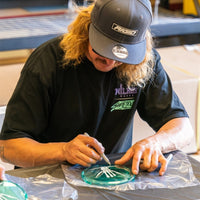 תעשיות קשיחות x SHREDDY 360-Series 6in Lights with/Wt Bcklght (2) + 6 Covers (2 ורוד/2 Teal/2 Blk)