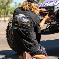 תעשיות קשיחות x SHREDDY 360-Series 4in Lights w/Wt Bcklght (2) + 6 Covers (2 ורוד/2 Teal/2 Blk)