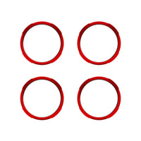 KC HiLiTES FLEX ERA LED Light Bar Bezel Kit עבור 10 אינץ'. פלחים - אדום