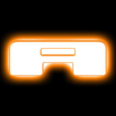 ORACLE Lighting תגי אותיות לד אוניברסלי מואר - מט גימור משטח - ראה אחריות