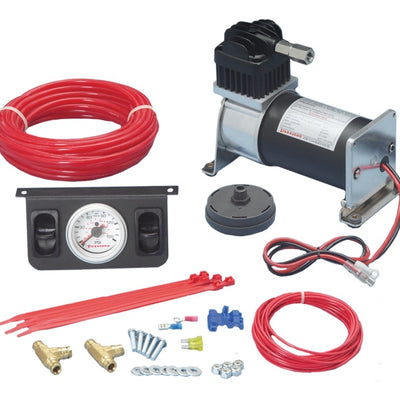 Firestone Air-Rite Air Command II מערכת מדחס אוויר כבדה עם מד אנלוגי כפול (WR17602219)