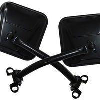 Rampage 1976-1983 Jeep CJ5 Mirror Kit - שחור