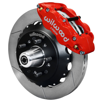 Wilwood Narrow Superlite 6R Front Big Brake Kit 12.88in GT Competition Series רוטור - אדום
