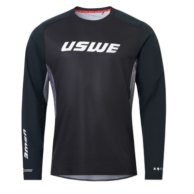 USWE Lera Off-Road Jersey למבוגרים שחור - גדול