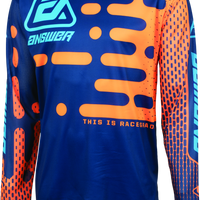 תשובה 23.5 Arkon Boost Jersey Navy/Orange/Blue Youth - Large